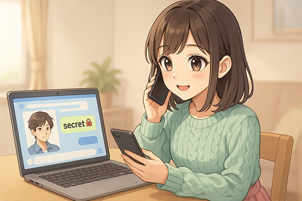 秘密メッセージ